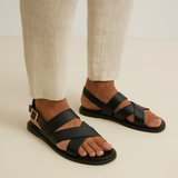 Lanaro™ | Sandalias Elegantes de Doble Cierre