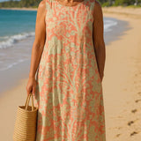 Elis - Vestido vintage de flores