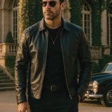 Luca™ | Chaqueta de Cuero Doblada