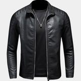 Luca™ | Chaqueta de Cuero Doblada