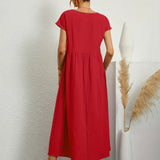 Gabrielle - Vestido midi liviano de elegancia atemporal
