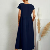 Gabrielle - Vestido midi liviano de elegancia atemporal