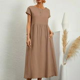 Gabrielle - Vestido midi liviano de elegancia atemporal