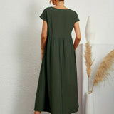 Gabrielle - Vestido midi liviano de elegancia atemporal