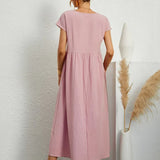 Gabrielle - Vestido midi liviano de elegancia atemporal