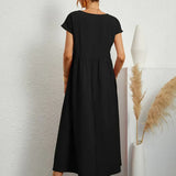 Gabrielle - Vestido midi liviano de elegancia atemporal