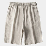 Mikkel™ | Pantalones Cortos de Lino Gris