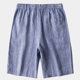 Mikkel™ | Pantalones Cortos de Lino Gris