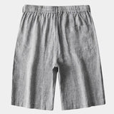 Mikkel™ | Pantalones Cortos de Lino Gris