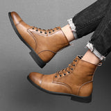Morgan™ | Botas hasta el tobillo de cuero sintético