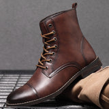 Morgan™ | Botas hasta el tobillo de cuero sintético
