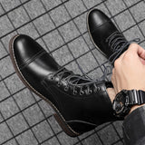 Morgan™ | Botas hasta el tobillo de cuero sintético