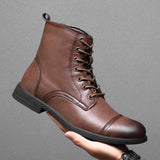 Morgan™ | Botas hasta el tobillo de cuero sintético