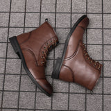 Morgan™ | Botas hasta el tobillo de cuero sintético