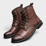Morgan™ | Botas hasta el tobillo de cuero sintético