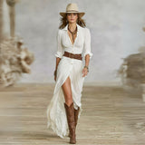 Ida | Šik maxi haljina — lepršava elegancija u modernoj dugoj haljini