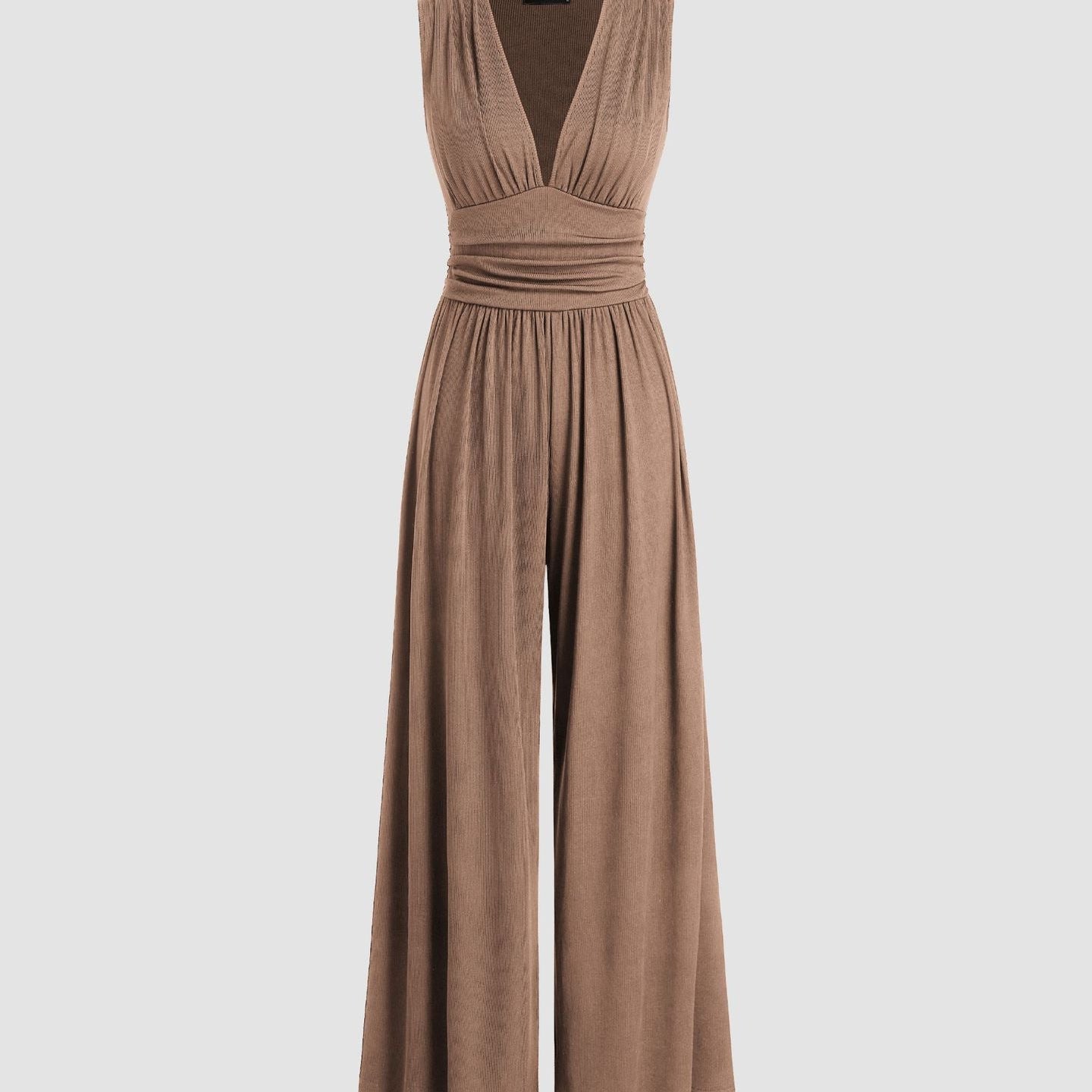 CHARITY | Šik kombinezon bez rukava sa širokim nogavicama