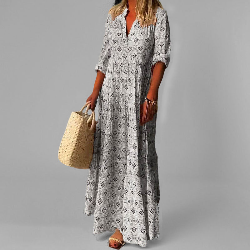 Eduarda - Vestido Vintage Largo