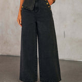 Felicia | Elegantes Denim-Set