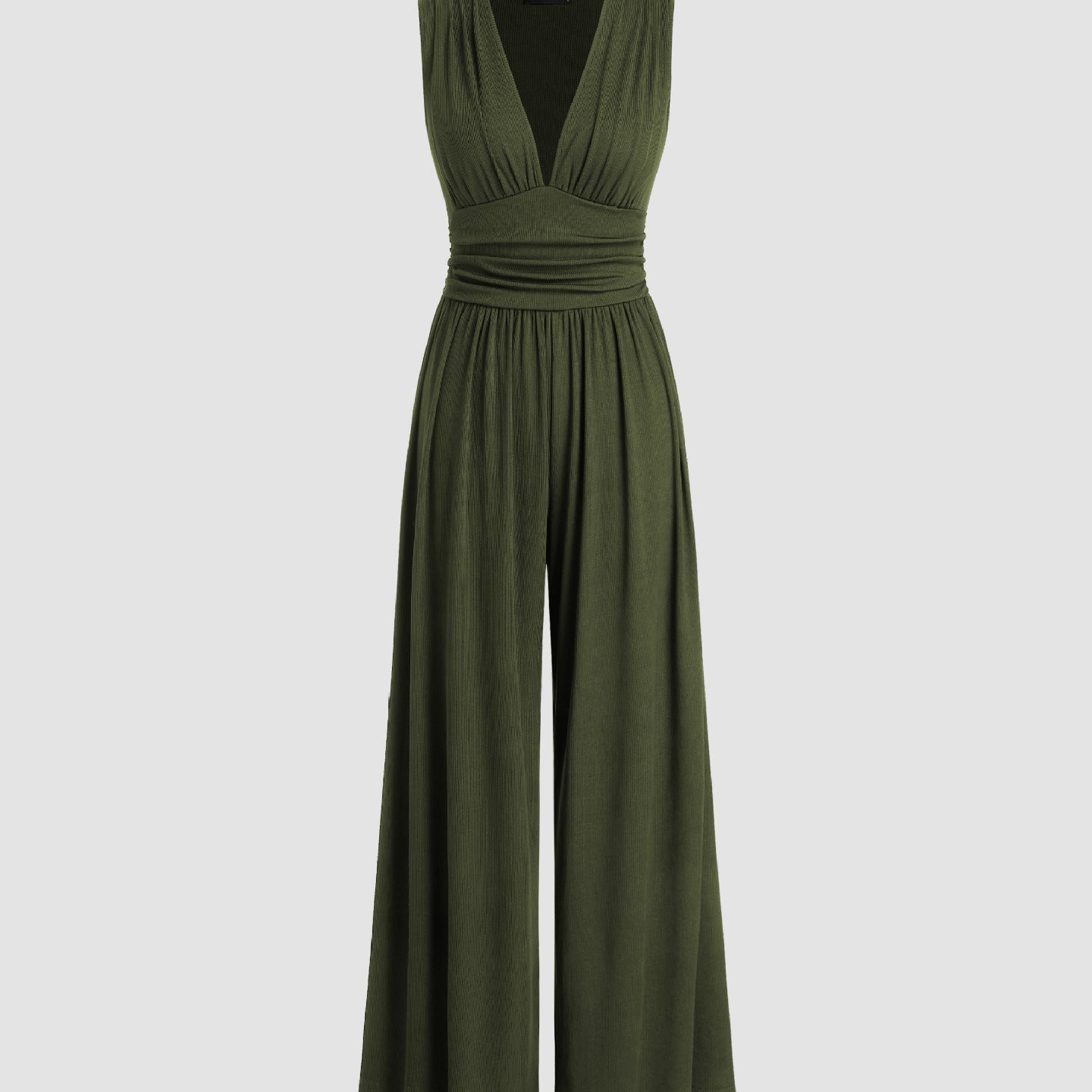 CHARITY | Šik kombinezon bez rukava sa širokim nogavicama