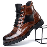 Afonso - Stiefel aus Krokodilleder