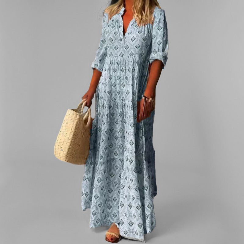 Eduarda - Vestido Vintage Largo