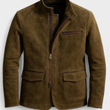 Oliver™ | Abrigo de Suede Premium