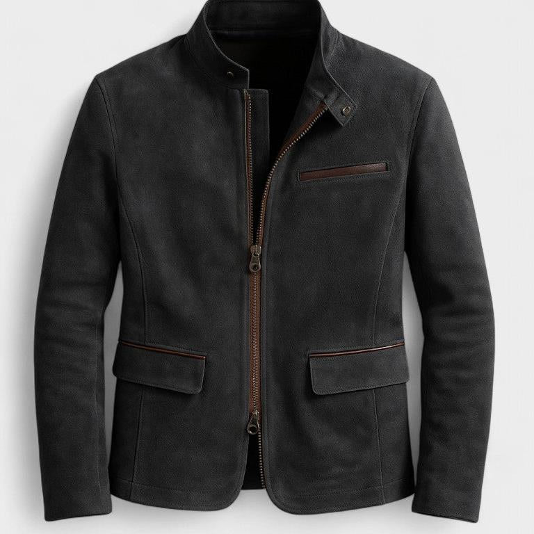 Oliver™ | Abrigo de Suede Premium