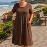 Brienne - Vestido midi a rayas