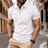 Polohemd - Entspanntes Jacquard-Muster