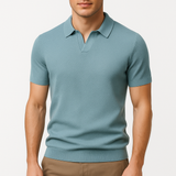 Polo-Shirt aus Polyester - Texturiert