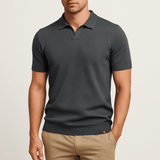 Polo-Shirt aus Polyester - Texturiert
