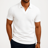 Polo-Shirt aus Polyester - Texturiert