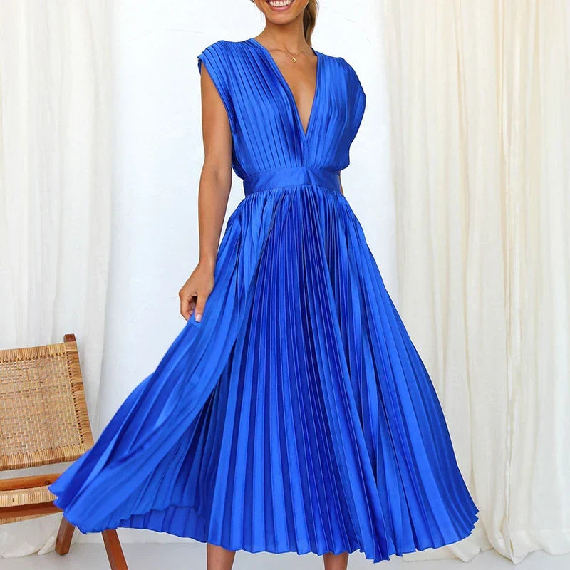 Hedviga - Vestido elegante sin mangas para mujeres