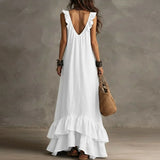 Fabiana - Vestido boho con volantes