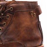 Caio - Retro-Stiefel mit runder Spitze