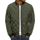 David - Baumwolljacke mit Rautenmuster