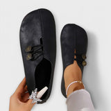 Leder Ballerinas