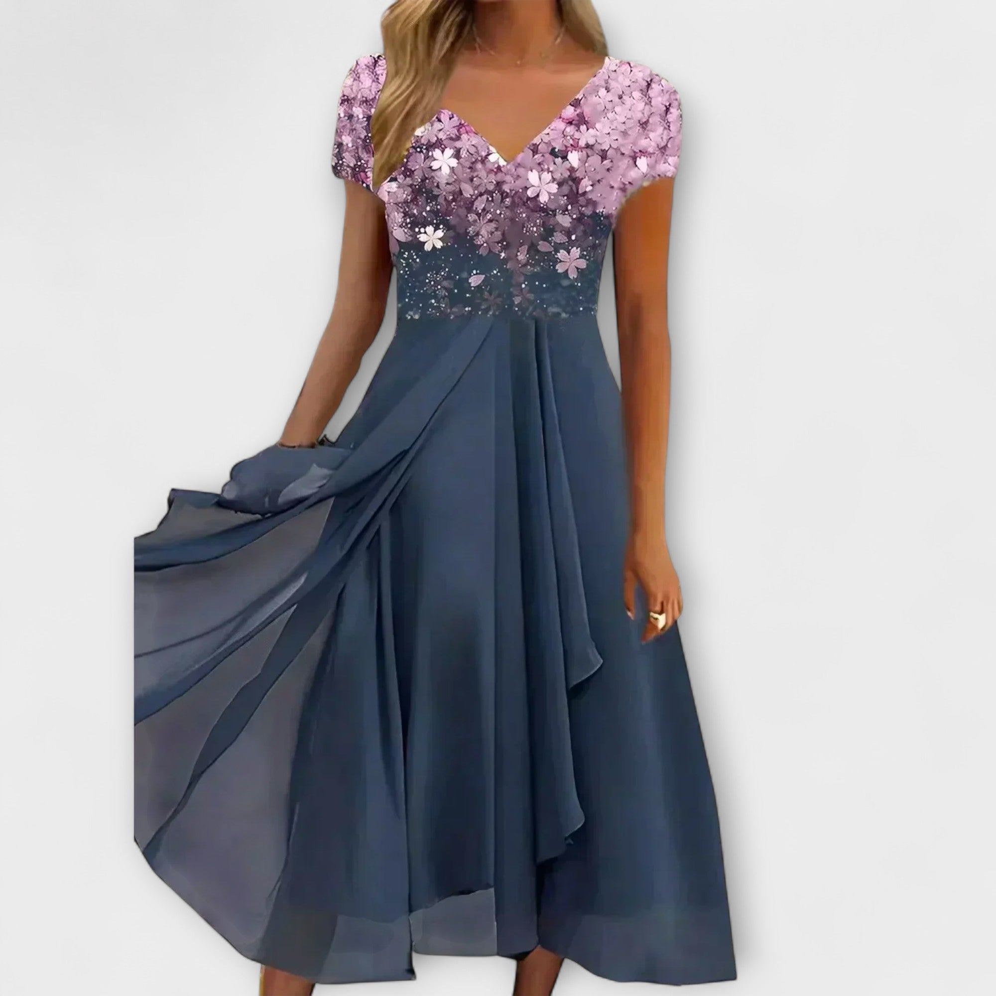 Lara - Vestido de Celebración de Chifón