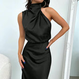 Tyra | Elegantes Abendkleid mit Halterneck
