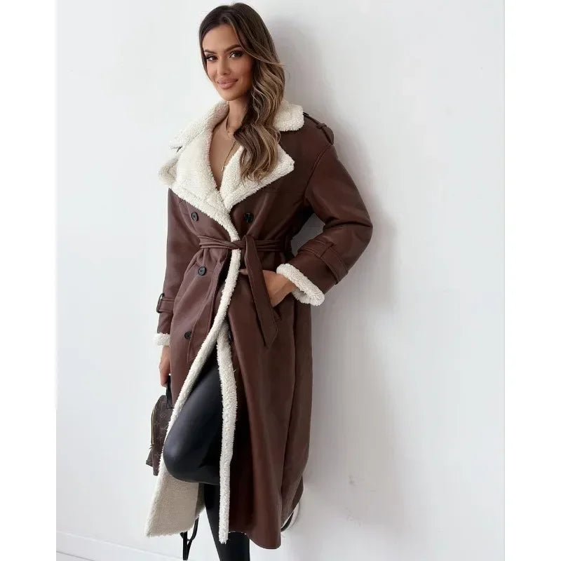 Elara | Trenchcoat sa teddy podstavom
