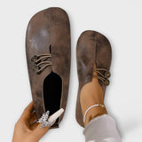 Leder Ballerinas