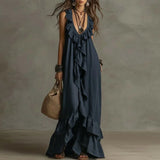 Fabiana - Vestido boho con volantes