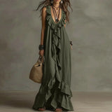 Fabiana - Vestido boho con volantes