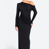Aurélie | Glänzendes Maxikleid