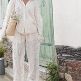 Elegantni set pantalona sa dugim rukavima