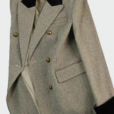Doppelreißverschlussjacke