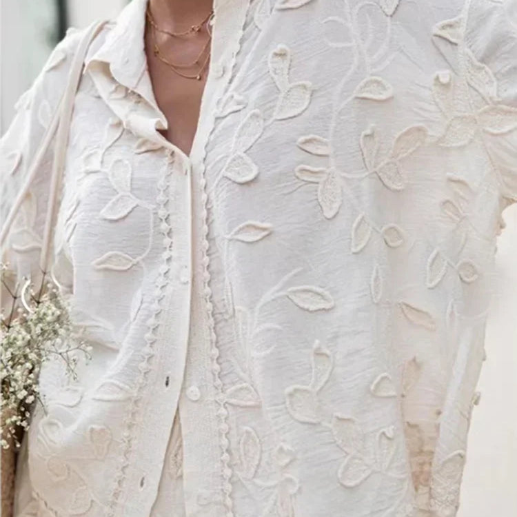 Elegantni set pantalona sa dugim rukavima