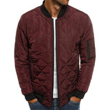 David - Baumwolljacke mit Rautenmuster