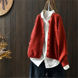 Marlene - Leinen-Cardigan